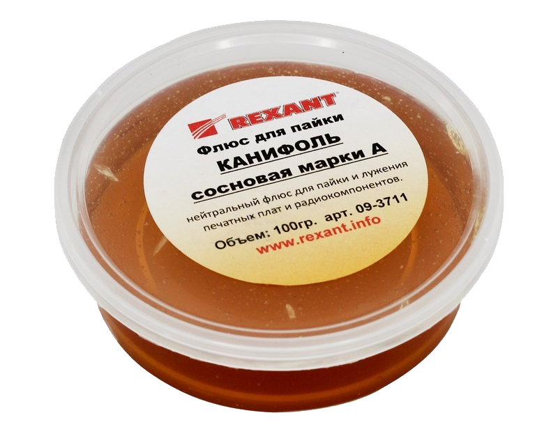 Канифоль сосновая марки А 100 гр Rexant