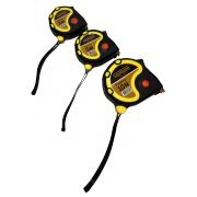 Рулетка IronMaster 10 м х 25 мм, прорезиненный корпус - 