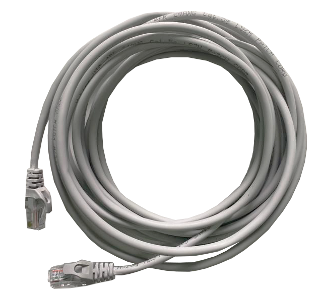 Патчкорд UTP 45 м X-Line, CAT5е, серый, литой, LSZH